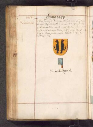 Wappen Heinrich Rumel