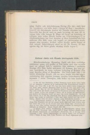 Kalmar slotts och Ölands återtagande 1510.