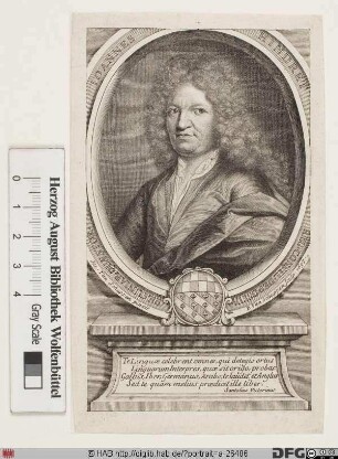 Bildnis Jean Hindret, 1698 seigneur de Castembert