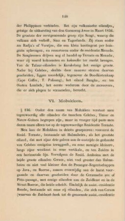 VI. Molukken
