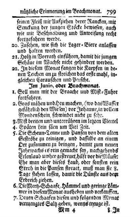 Im Junio, oder Brachmonat.