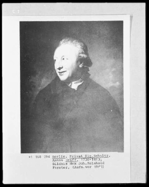 Bildnis des Johann Reinhold Forster