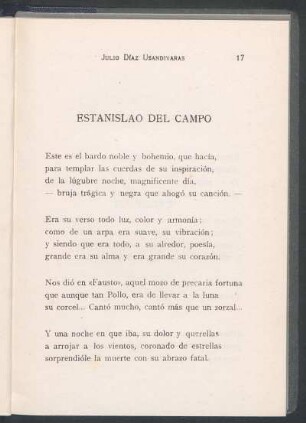 Estanislao del Campo
