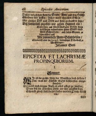 48-80, Epicedia et Lachrymae...