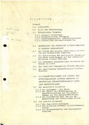 Studie: Lebensituation älterer Menschen im Rahmen von "Strategien für Kreuzberg"