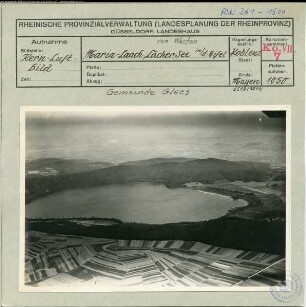 Maria Laach, Laacher See, Gesamtansicht