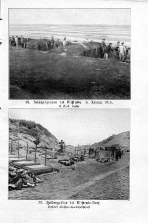 39. Heldengräber bei Westende=Dorf.