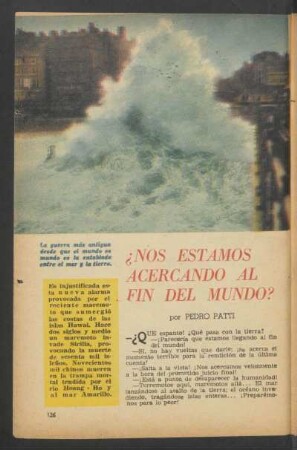 ¿Nos estamos acercando al fin del mundo?