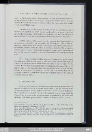 B. Judicial Procedure