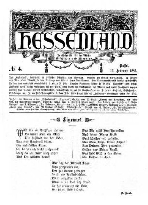 No. 4, 16. Februar 1889