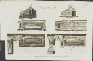 Illustration: Taf. 1. Verbessertes Ananas-Haus.
