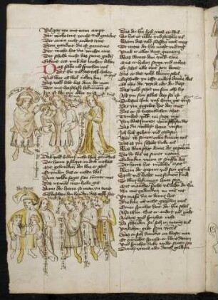 (1) Der reiche Mann mit Begierde und Furcht; (2) Das Volk schaut auf den reichen Mann; (Buch 2)