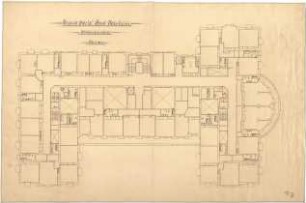 ohne Verfasserangabe; Bad Nauheim (Hessen); Grand Hotel - Etagengrundriss
