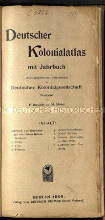 Kolonialatlas 1908