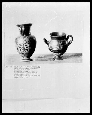 italisch-ionische Amphora, italisch-ionischer Doppelhenkelbecher