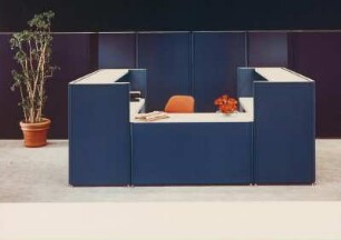 Modulares Büromöbelsystem ZapfPlus von Otto Zapf