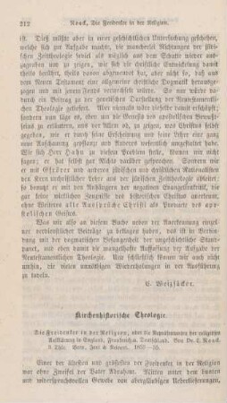 212-230 Kirchenhistorische Theologie