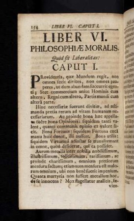 154-179, Liber VI. Philosophiae Moralis. Quid sit Liberalitas: