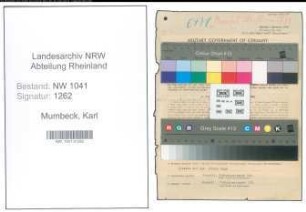 Entnazifizierung Karl Mumbeck , geb. 28.04.1908 (Haendler)