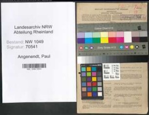 Entnazifizierung Paul Angenendt , geb. 18.05.1906 (Lehrer)