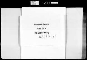 Schutzhaft namentlich genannter Häftlinge, Buchstabe Mi-Mu