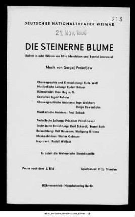 Die steinerne Blume