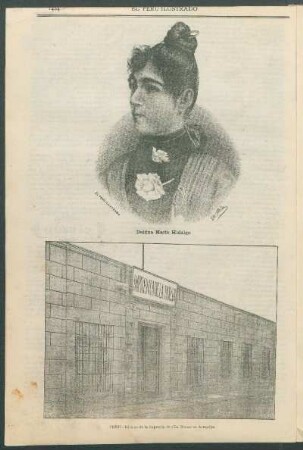[Retrato de] Delfina María Hidalgo.