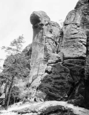 Elbsandsteingebirge, Basteigebiet, Bärenstein