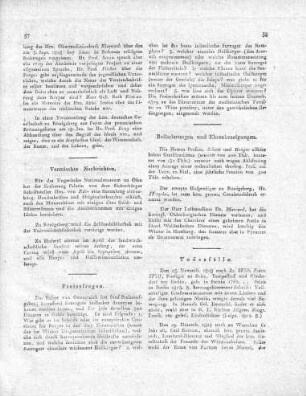 Beförderungen und Ehrenbezeigungen.