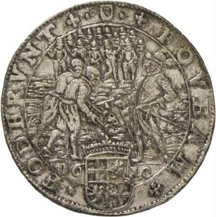 Medaille auf den Aufruhr in Utrecht, 1612
