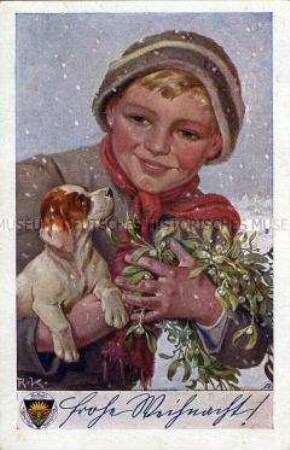 Weihnachtskarte des Deutschen Schulvereins, Nr. 736