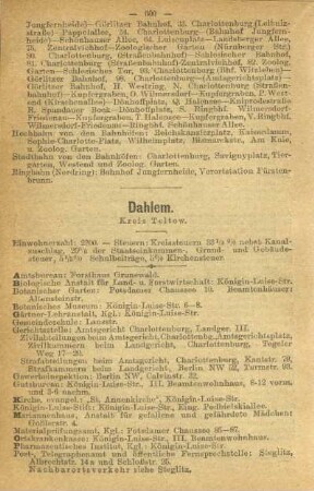 Dahlem