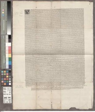 Bingen: Erzbischof Albrecht von Mainz übermittelt dem Martinsstift in Bingen die kaiserlichen Primarien für Dr. jur. Bernhard Scholl