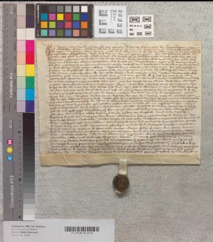 Derselbe bezeugt den Rentenverkauf des Heinrich Grave zu Harsewinkel an Abt Johann und das Kloster Marienfeld.