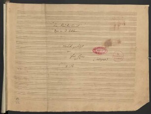 Die Räuberbraut : Oper in 3 Akten; op. 156