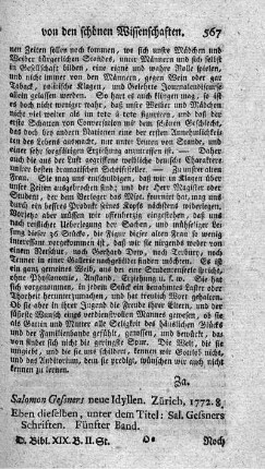 Schriften. T.5.