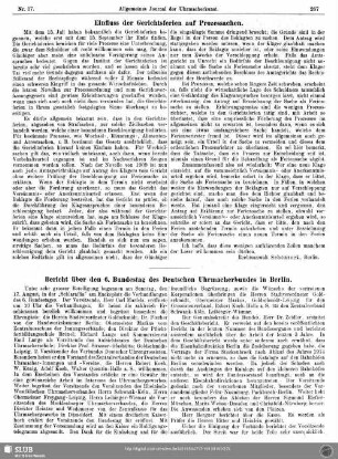 Einfluss der Gerichtsferien auf Prozessachen