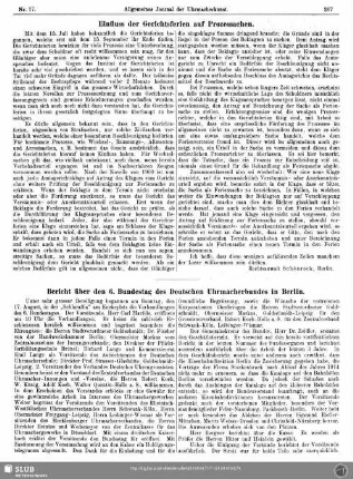 Einfluss der Gerichtsferien auf Prozessachen
