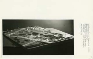 Einkaufszentrum, Hamburg-Langenhorn (Diplomarbeit bei Bernhard Hermkes): Modellfoto