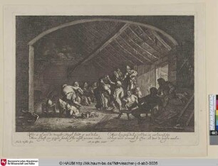 [Der kleine Ball; Country dance in a barn]