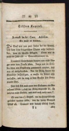 Eilftes Kapitel.