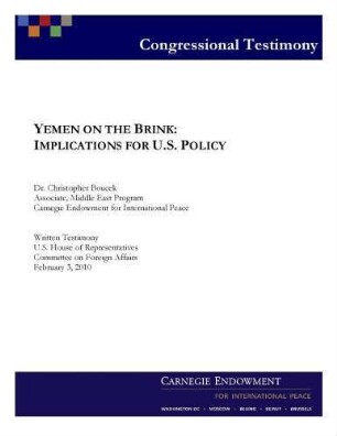 Yemen faces grave and growing domestic challenges
