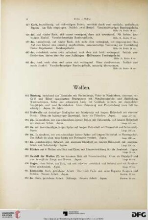 Waffen (Nr. 482-657)