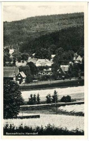 Herrndorf. Blick auf Herrndorf