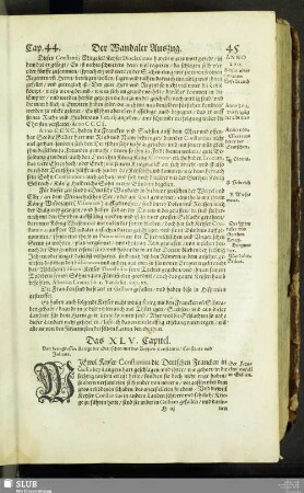 Das XLV. Capitel