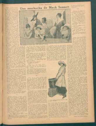 Una muchacha de Mack Sennett