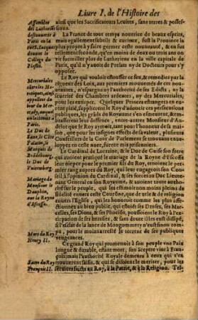 L' Histoire Des Derniers Trovbles De France : Soubs les regnes des Roys Tres-Chrestiens Henry III. Roy de France &de Pologne; & Henry IIII. Roy de France & de Nauarre. Diuisee en plusieurs Liures