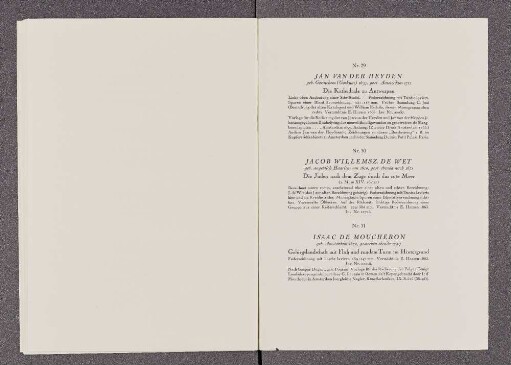 Nr. 29. Jan van der Heyden.