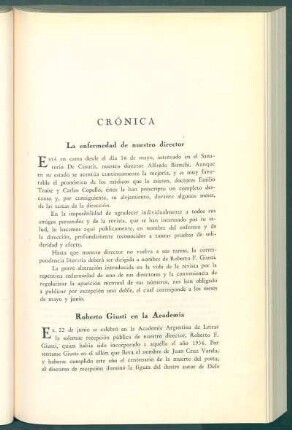 Roberto Giusti en la Academia