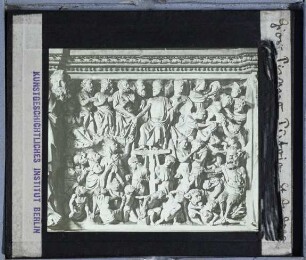 Pistoia, S. Andrea,Pisano (Giovanni), Kanzel von S. Andrea in Pistoia : Relief